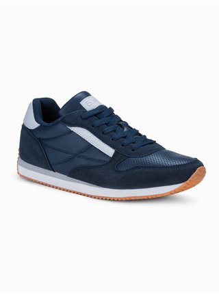 Pánské sneakers boty T310 - námořnická modrá