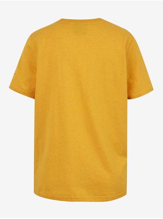 Žluté dámské tričko s potiskem Superdry