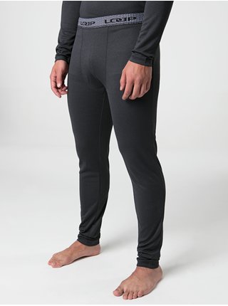 PERDY pánské termo kalhoty šedá žíhaná | černá