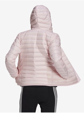 Růžová dámská bunda adidas Performance