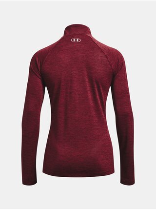 Tričká s dlhým rukávom pre ženy Under Armour - červená