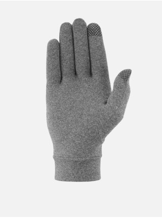 Šedé unisex rukavice 4F Touch Screen