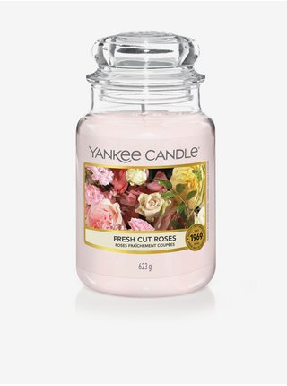 Vonná svíčka Fresh Cut Roses Yankee Candle (Classic velký)