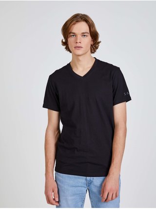 Černé pánské tričko SAM 73 Blane