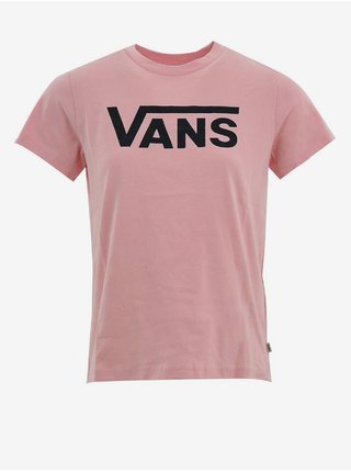 Růžové dámské tričko Vans