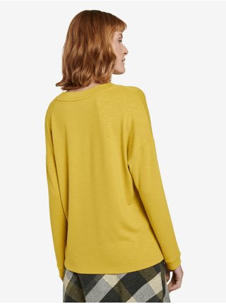 Žlutý dámský lehký svetr Tom Tailor