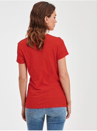 Červené dámske tričko s logom GAP
