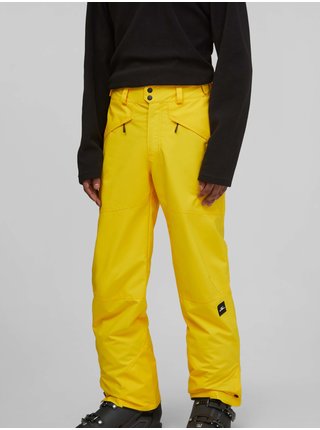 Žluté pánské sportovní zimní kalhoty O'Neill