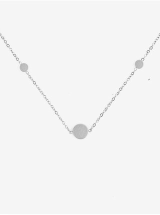 Dámský náhrdelník ve stříbrné barvě VUCH Dotty Silver
