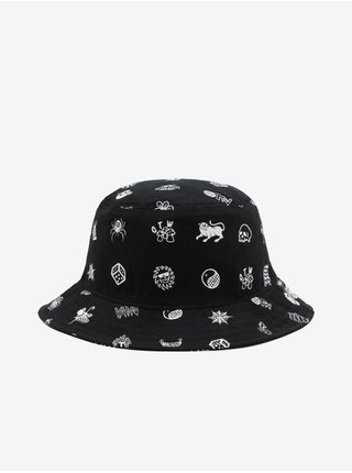 Černý pánský vzorovaný klobouk Vans
