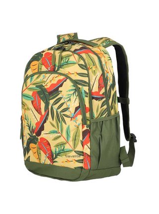 Zelený dámský batoh Travelite Kick Off Backpack L Jungle