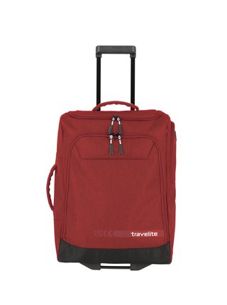 Cestovní taška Travelite Kick Off Wheeled Duffle S - červená