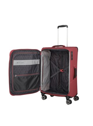 Cestovní kufr Travelite Skaii 4w M - červená