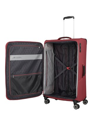 Cestovní kufr Travelite Skaii 4w L - červená