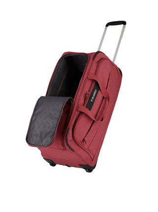 Cestovní taška Travelite Skaii Wheeled duffle - červená