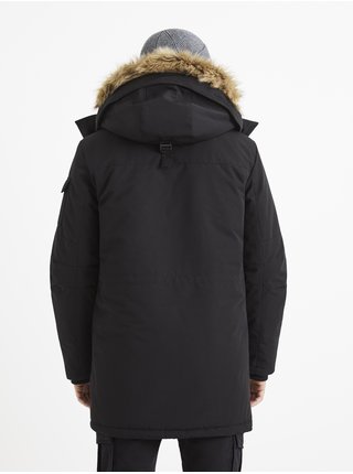Černá pánská zimní bunda Bunda Celio Vuexplo