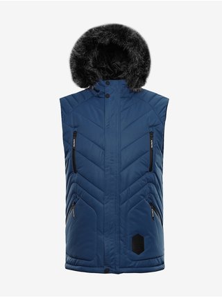 Pánská zimní vesta s membránou ALPINE PRO JARVIS 3 modrá
