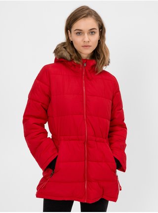 Červený dámsky kabát GAP