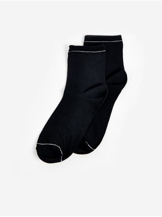 Čierne členkové ponožky CAMAIEU