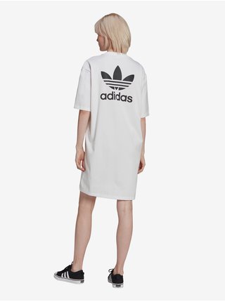 Biele dámske šaty adidas Originals
