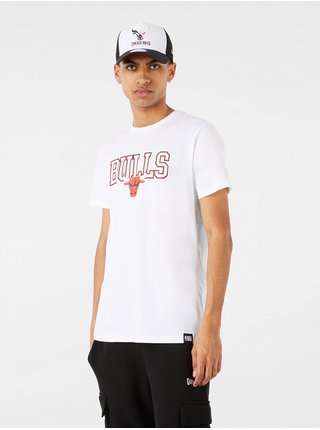 Bílé pánské tričko New Era Ball Hoop