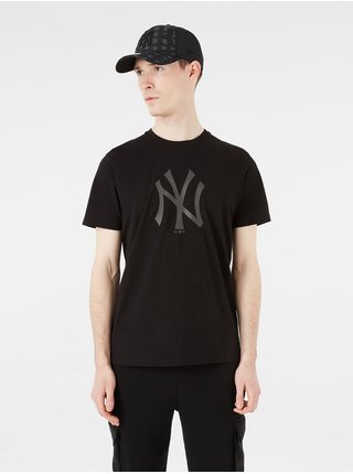 Čierne pánske tričko New Era Reflective