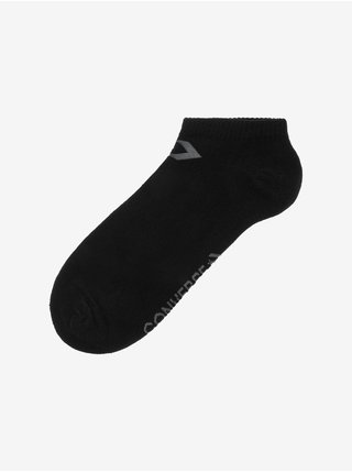 Sada troch párov dámskych ponožiek v čiernej farbe Converse