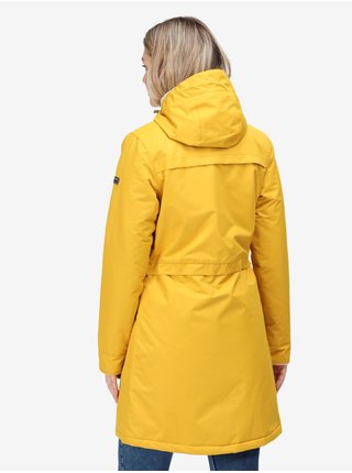 Žlutý dámský kabát s kapucí Regatta Remina 