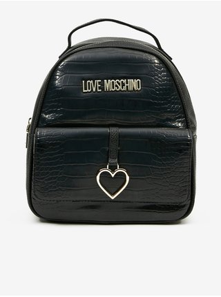 Černý dámský batoh Love Moschino