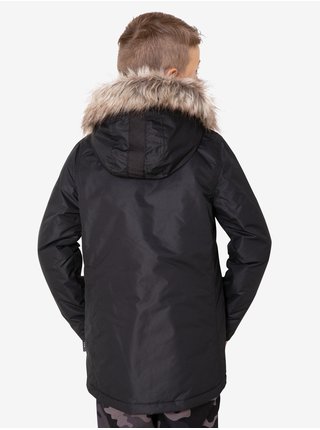 Čierna chlapčenská zimná bunda SAM 73 Mark