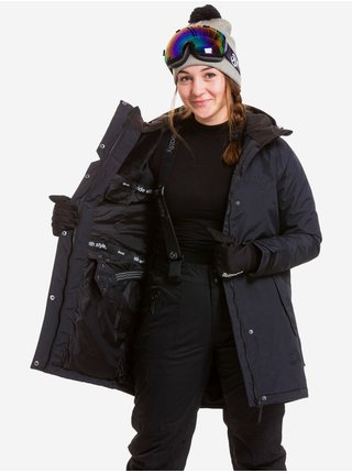 Čierna dámska zimná športová bunda Meatfly Bjork