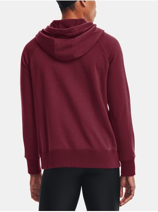 Mikina Under Armour Rival Fleece HB Hoodie-RED