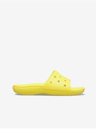 Crocs žluté pantofle Classic Crocs Slide Lemon