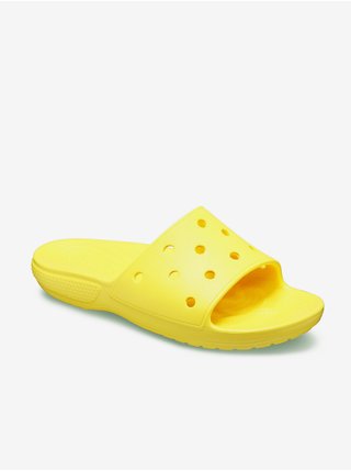 Crocs žlté šľapky Classic Crocs Slide Lemon