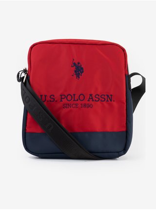 Modro-červená pánská taška přes rameno U.S. Polo Assn.