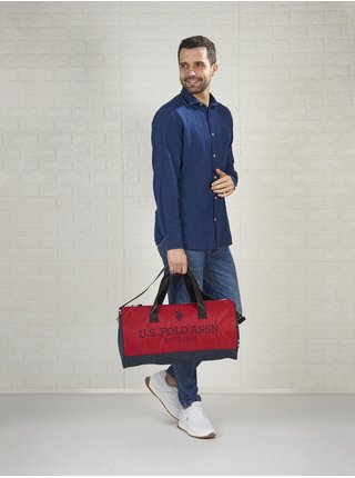 Modro-červená pánská taška U.S. Polo Assn.