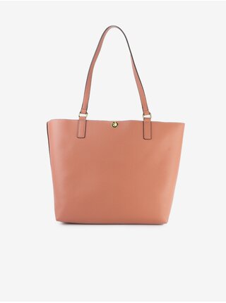 Starorůžový dámský shopper s pouzdrem U.S. Polo Assn.