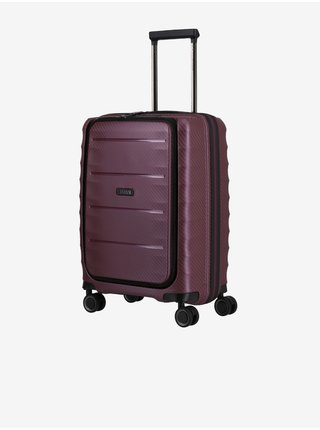 Cestovní kufr Titan Highlight 4w S Front pocket Merlot