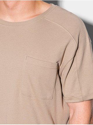 Pánské tričko bez potisku S1386 - popelavá