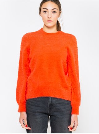 Oranžový sveter CAMAIEU