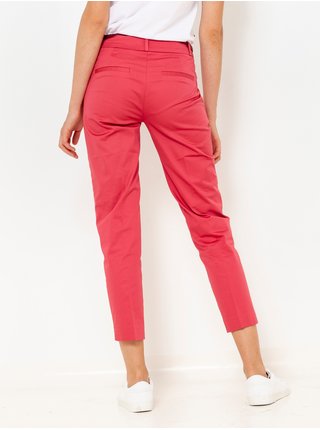 Červené  zkrácené kalhoty CAMAIEU