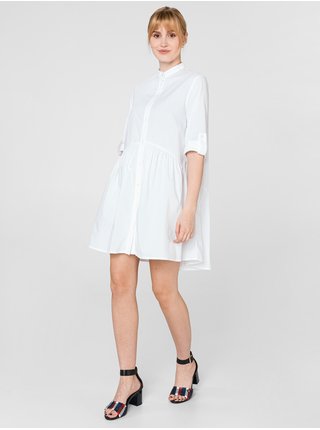Šaty na denné nosenie pre ženy Replay - biela
