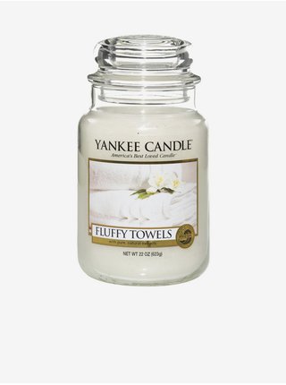 Vonná svíčka Yankee Candle Fluffy Towels (Classic velký)