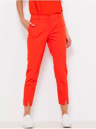 Nohavice pre ženy CAMAIEU - oranžová