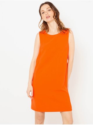 Šaty na denné nosenie pre ženy CAMAIEU - oranžová