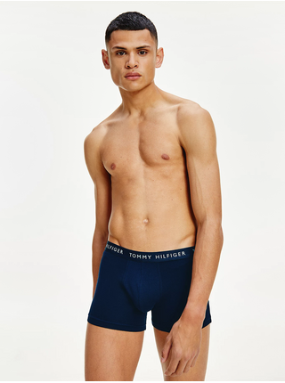 Sada tří pánských boxerek v tmavě modré barvě Tommy Hilfiger Underwear