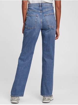 Modré dámské široké džíny GAP