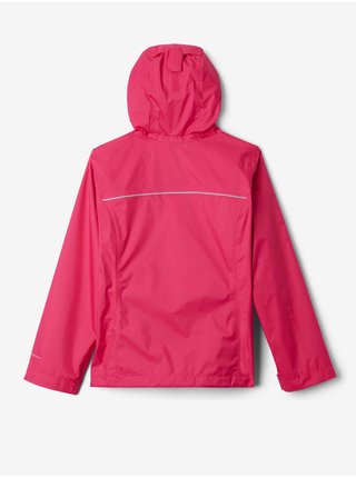 Tmavě růžová holčičí voděodolná bunda s kapucí Columbia Arcadia