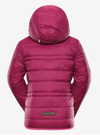 Růžová holčičí oboustranná bunda Alpine Pro IDIKO 2 