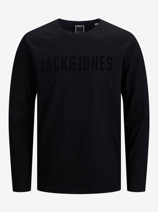 Černé tričko Jack & Jones Brice